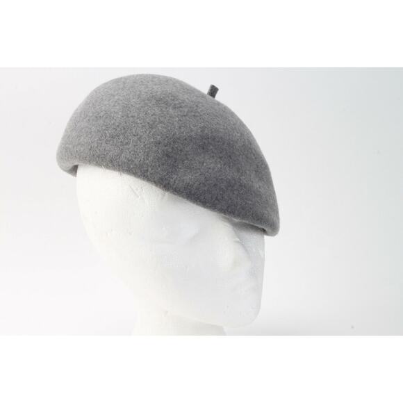 SETMAR Woman\'s  Wool Gray Wool Beret Beanie Cap Hat